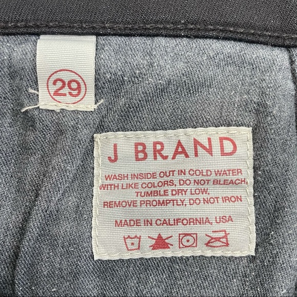 J Brand Jeans Shadow style # 7011C006 Dark Wash 29 - Picture 5 of 13